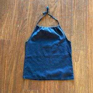 Abercrombie tie neck halter top